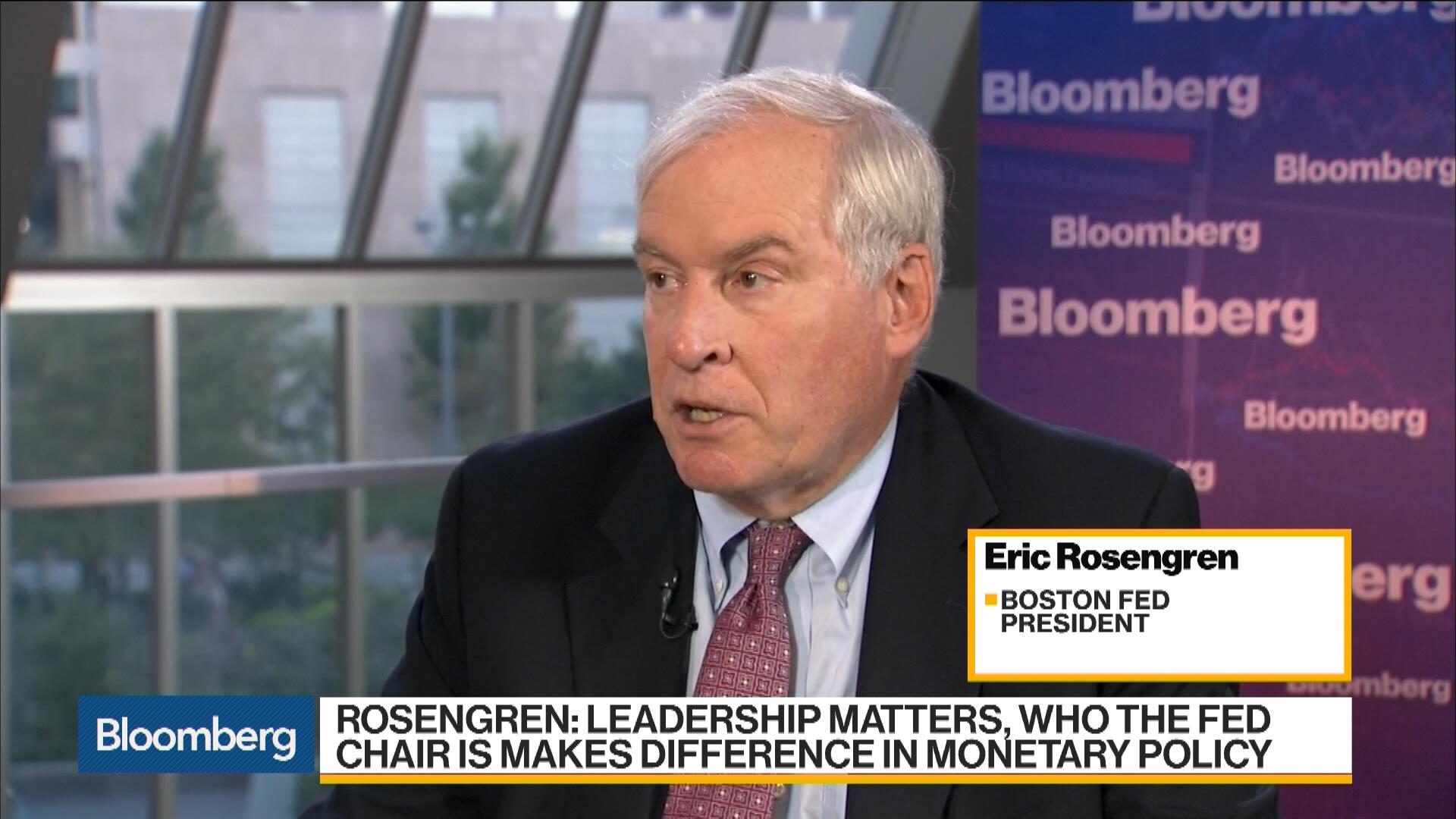 Boston Fed President Expects 2 Percent Inflation By Next Year