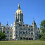 CT Lawmakers Greeted by Protests at Start of Unusual Session